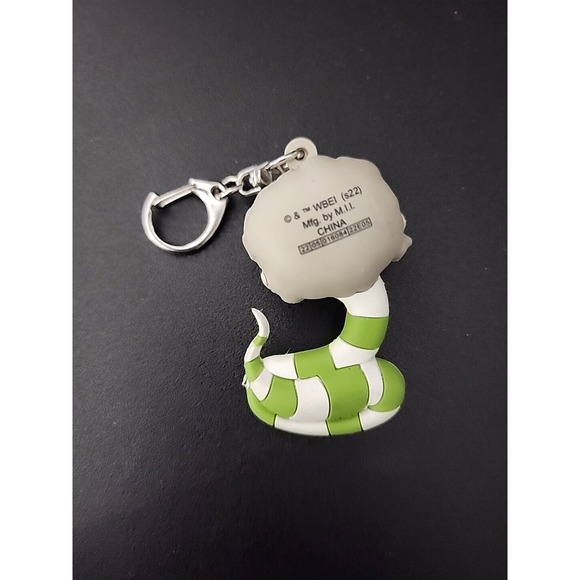 Beetlejuice Blind Bag Keychain SANDWORM Figural Bag Clip RARE Figure - Picture 2 of 2